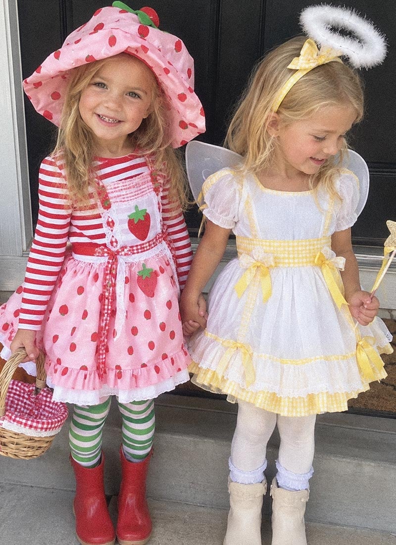 Strawberry Shortcake Angel Cake duo