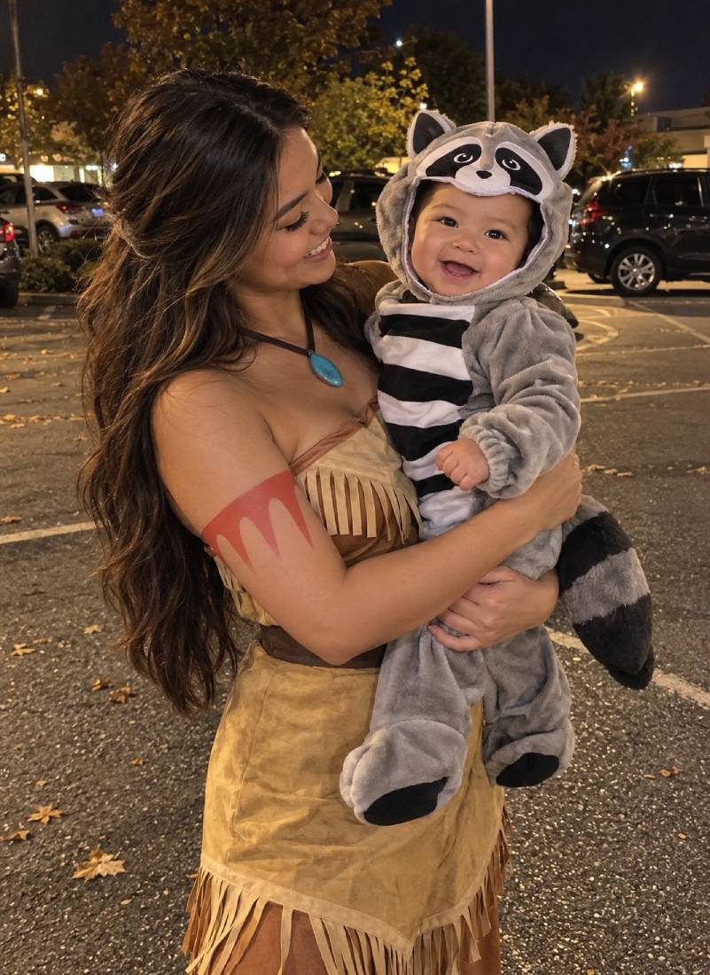 The Cutest Pocahontas Inspired Halloween Costume Idea