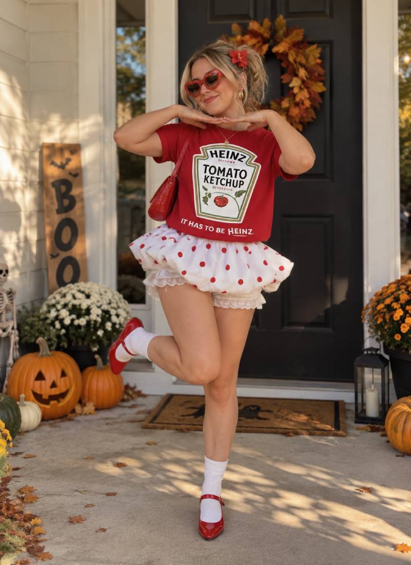The Most Stylish Condiment Costume Ever