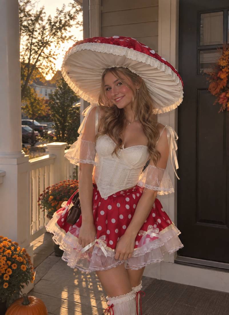 This Mushroom Costume Belongs in a Storybook