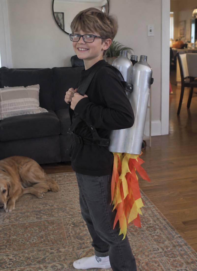 This Rocket Costume Illusion Is Out of This World