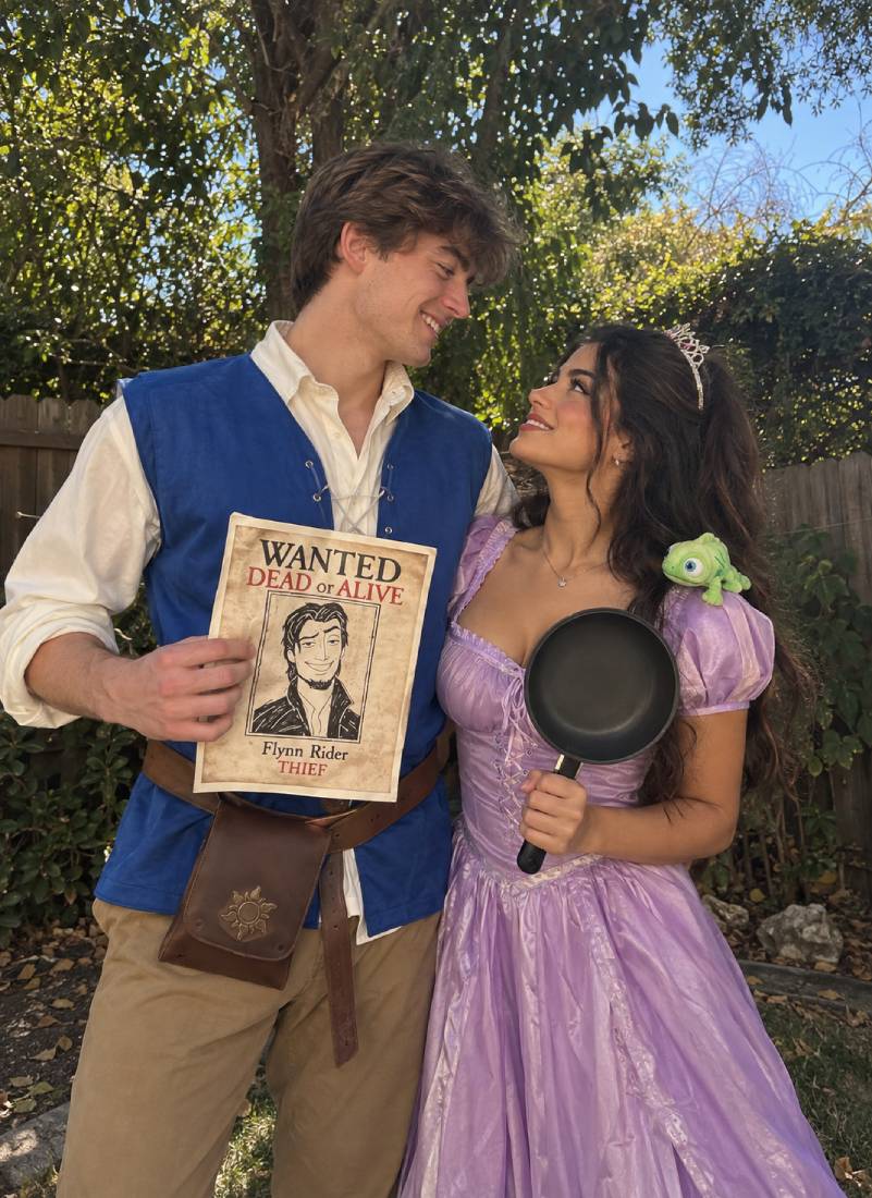 This Tangled Couple Costume is Sweet Sassy and Totally DIY