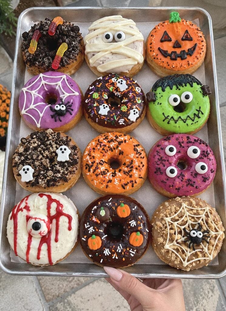 halloween donut ideas
