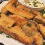 Fried Porcini Mushrooms Appetizer