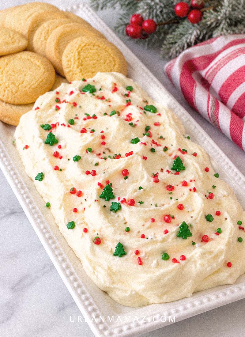 Christmas cookie dip